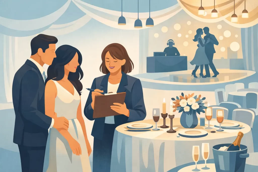Private Reception Planning Steps That Set the Tone