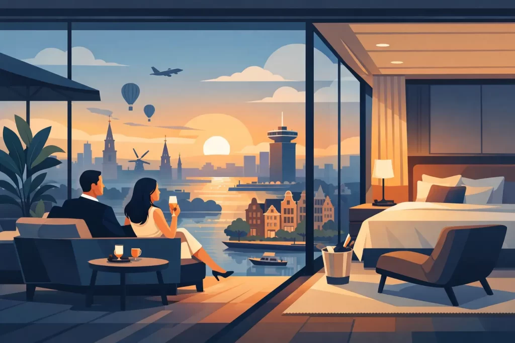 Suite Buyout Benefits: Privacy Above Amsterdam