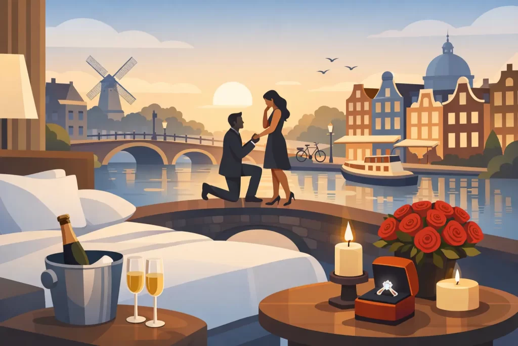 How to Arrange a Luxury Proposal Stay in Amsterdam